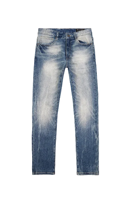 Essential Premium Washed Jeans - Marion Blue