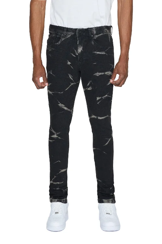 Lightning Effect Jeans - Stout