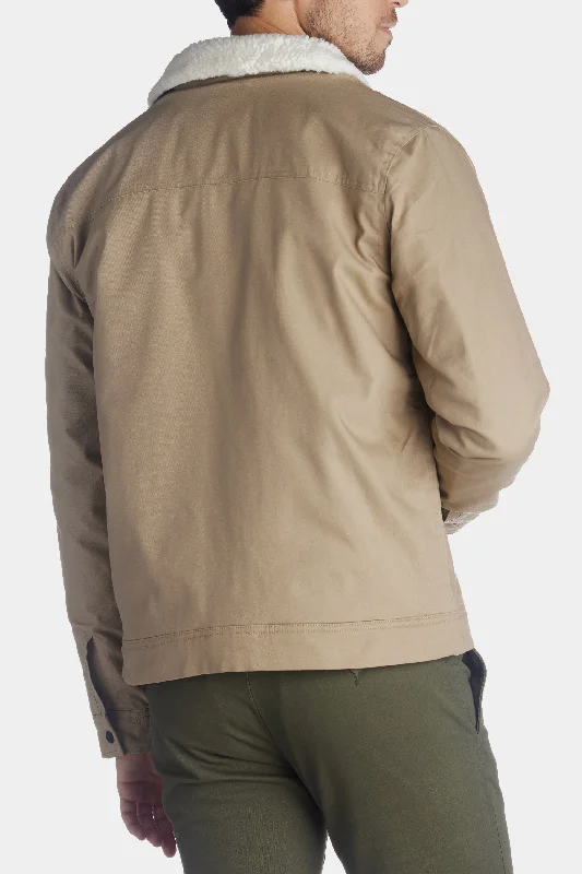 Roy Sherpa Lined Trucker Jacket