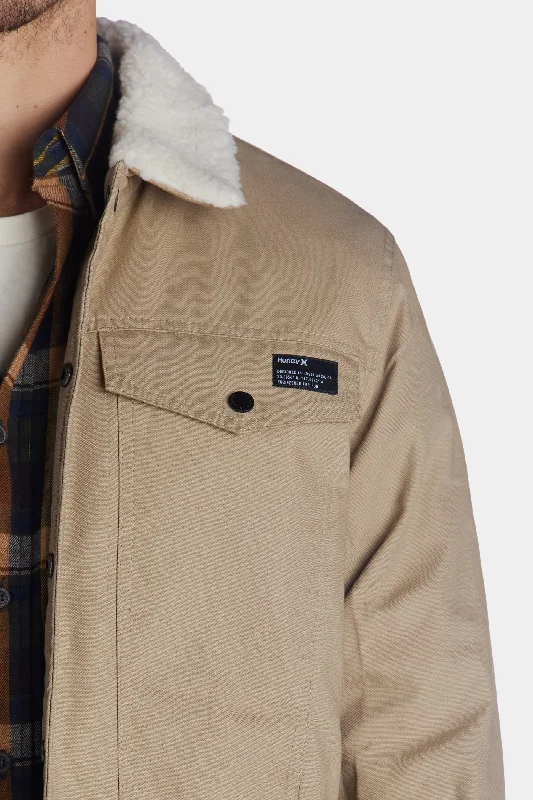 Roy Sherpa Lined Trucker Jacket