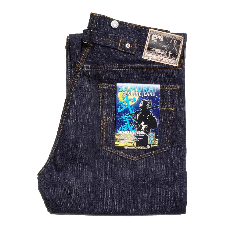 Samurai Jeans - S634XX17OZ-25TH ANNIVERSARY ""MUSASHI"" MODEL (ONE WASH)