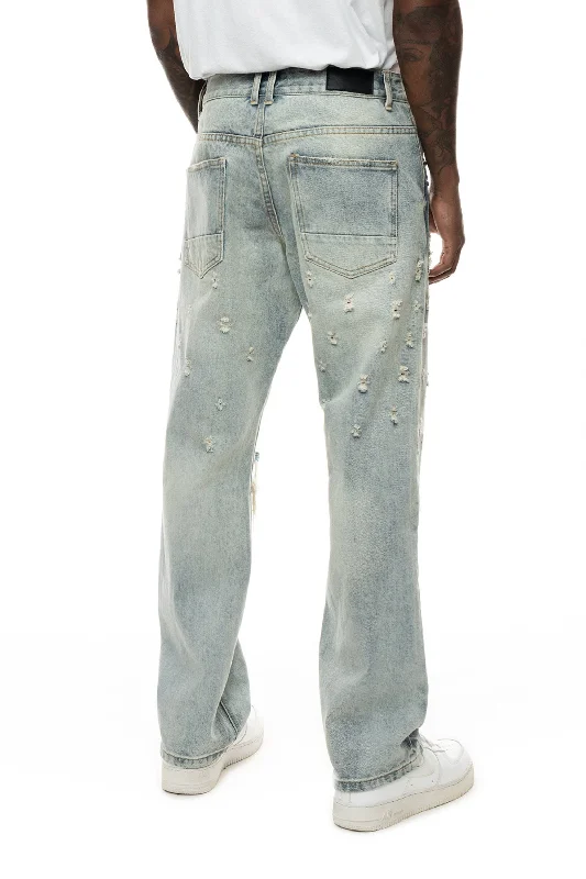 Shotgun Wide Jean - Industrial Blue